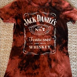 Cute Women’s Jack Daniels tye-dye tee